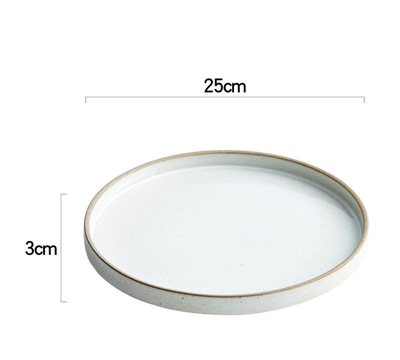 Rimwell Ceramic Serving Plate