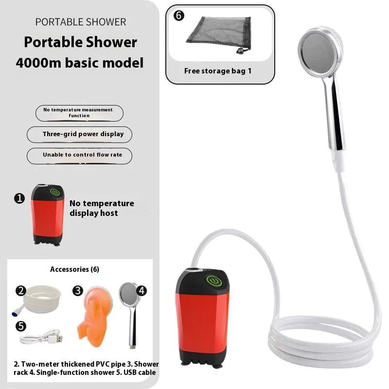 Mobile Wilderness Shower