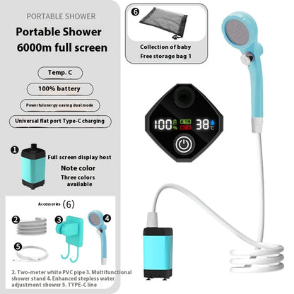 Mobile Wilderness Shower