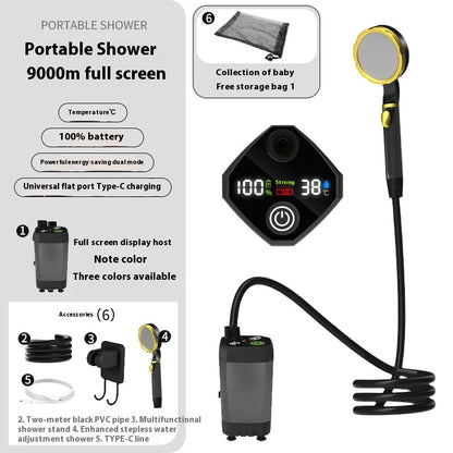 Mobile Wilderness Shower