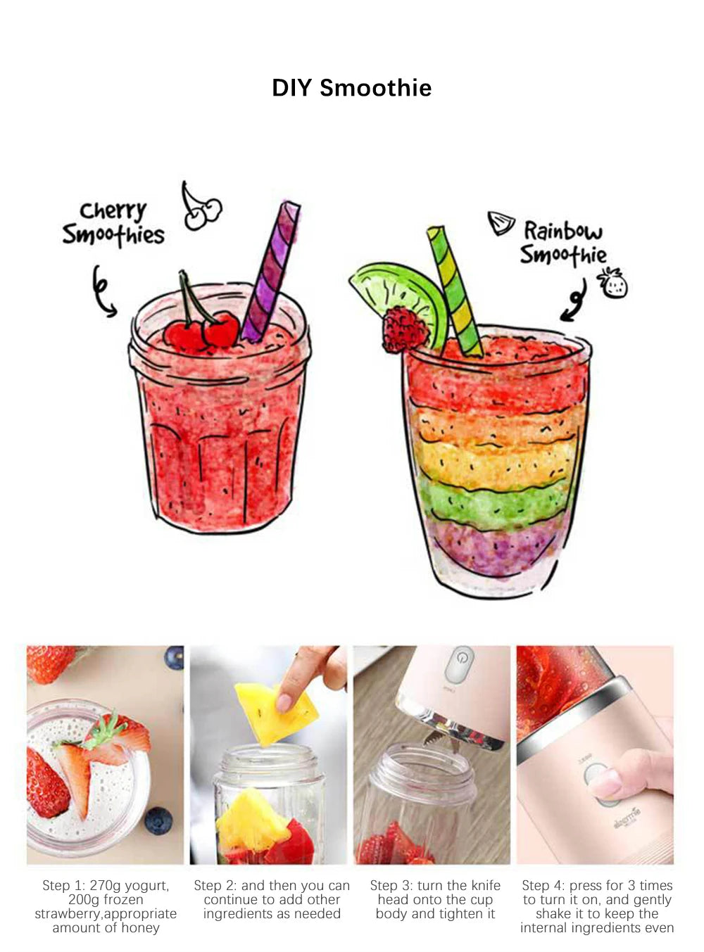FreshBlend Portable Juicer Cup