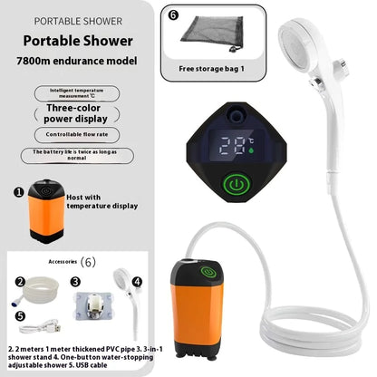 Mobile Wilderness Shower