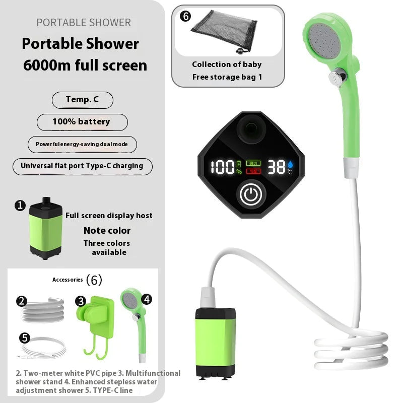 Mobile Wilderness Shower