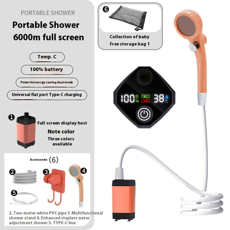 Mobile Wilderness Shower