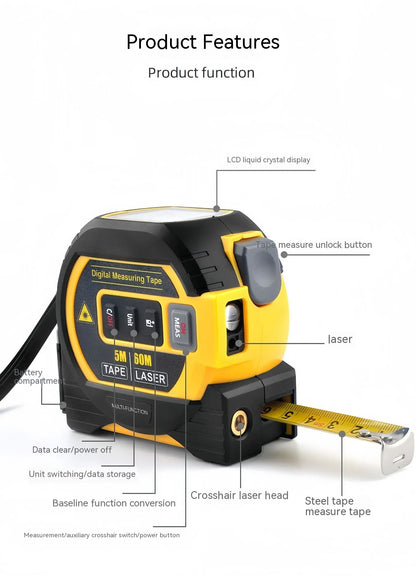Portable Laser Tape Measure