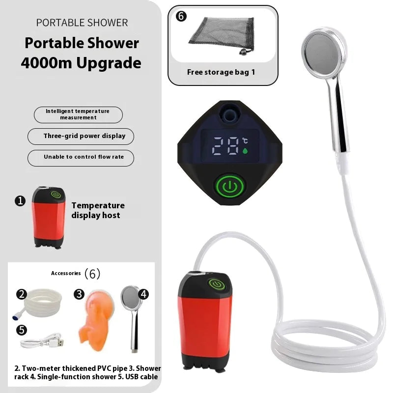 Mobile Wilderness Shower