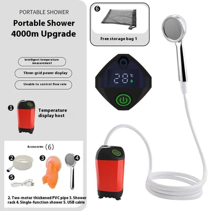 Mobile Wilderness Shower