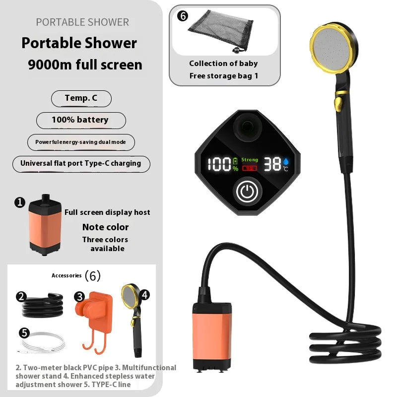 Mobile Wilderness Shower