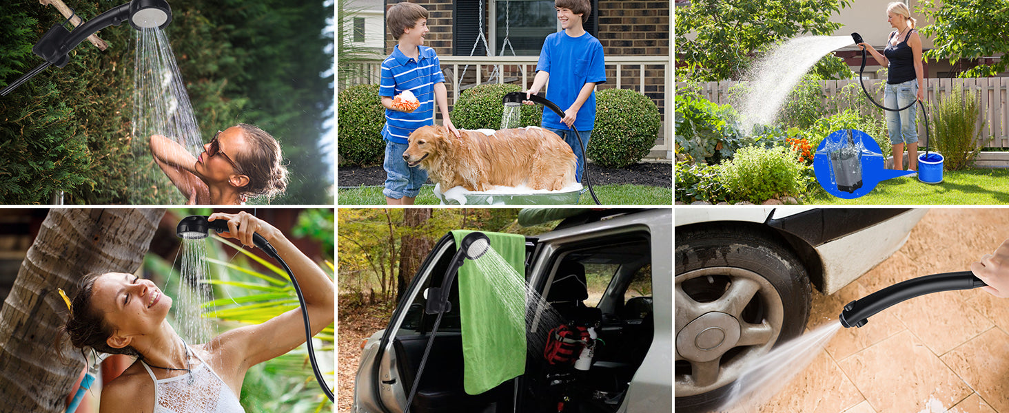 Mobile Wilderness Shower