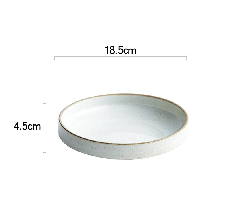 Rimwell Ceramic Serving Plate