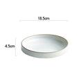 Rimwell Ceramic Serving Plate