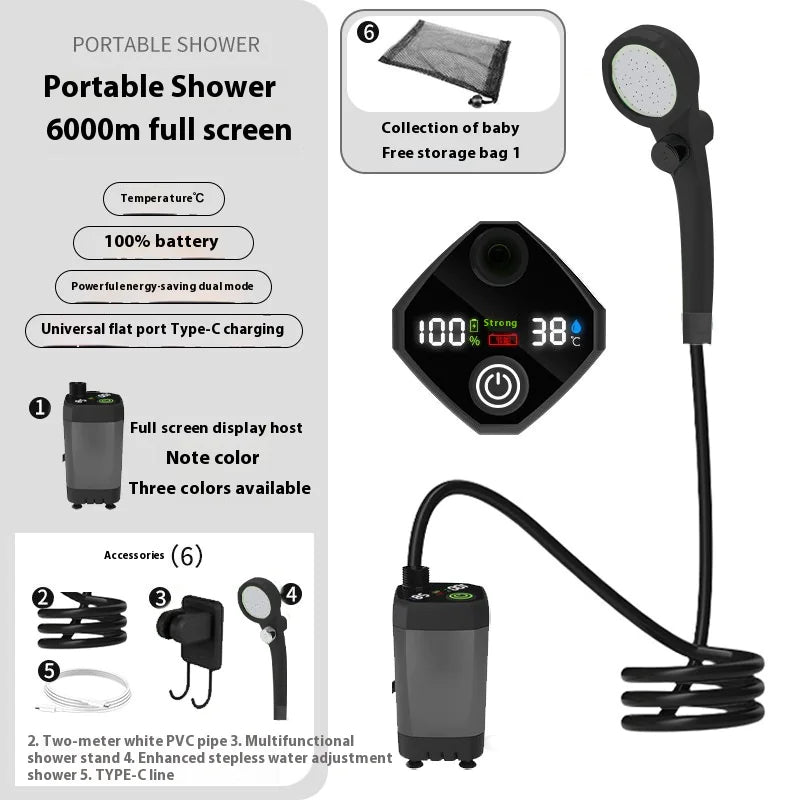 Mobile Wilderness Shower