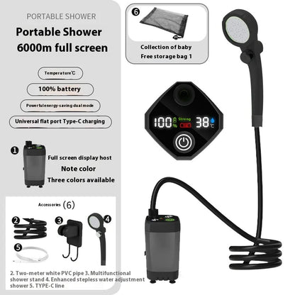 Mobile Wilderness Shower