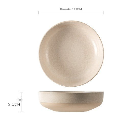 Terra Sand Stoneware Plate