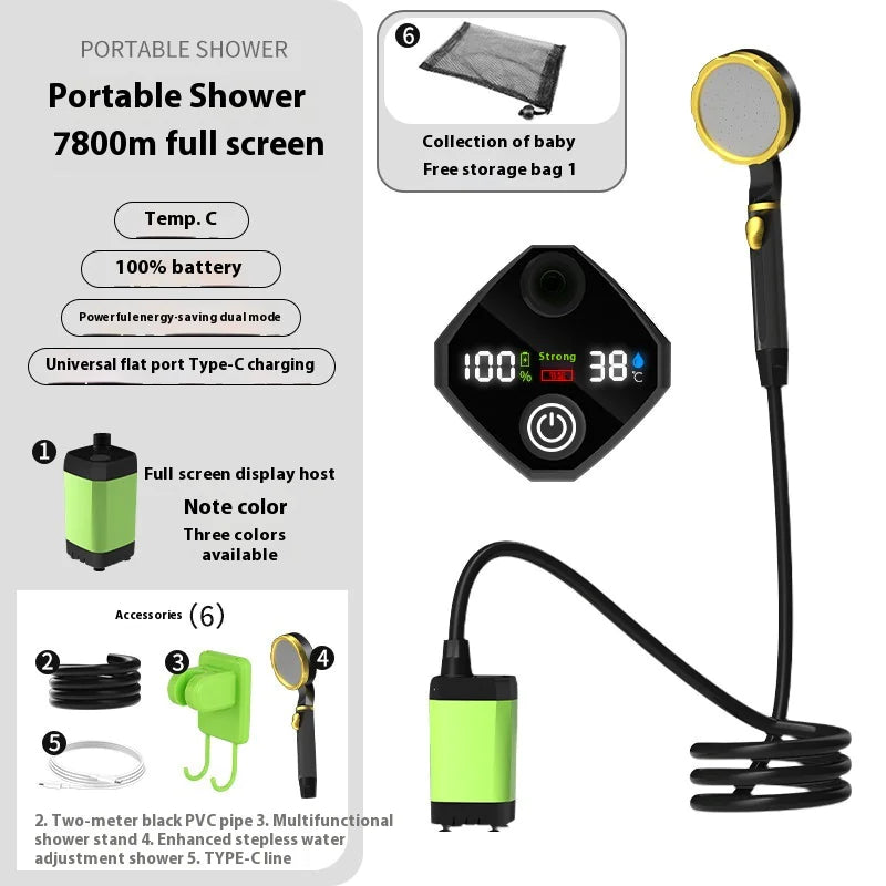 Mobile Wilderness Shower